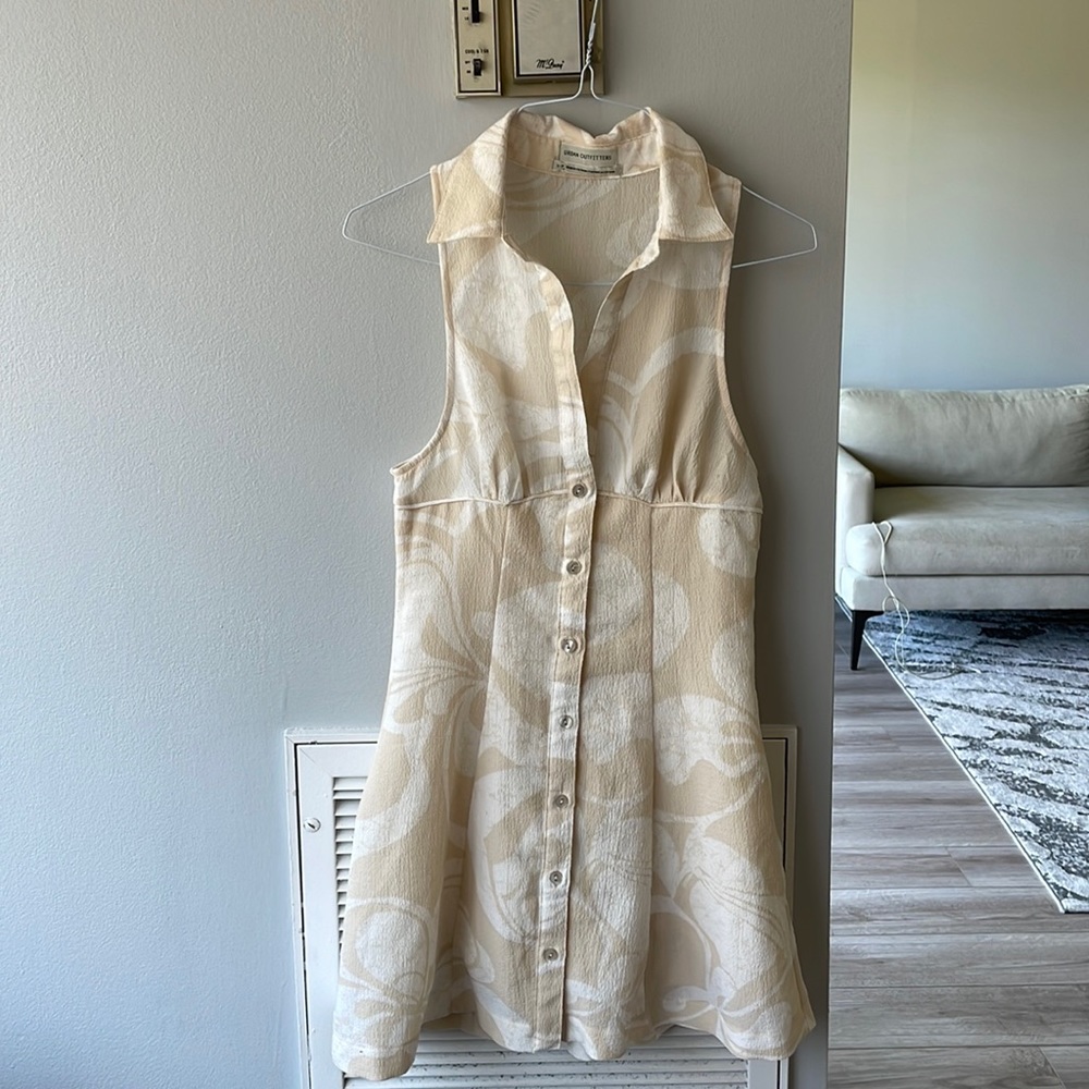 Urban outfitters mini collared dress